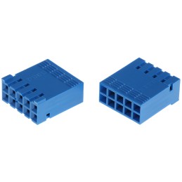 50 pcs - 65239-005LF Amphenol Communications Solutions, DUBOX Female Connector Housing, 2.54mm Pitch, 10 Way, 2 Row