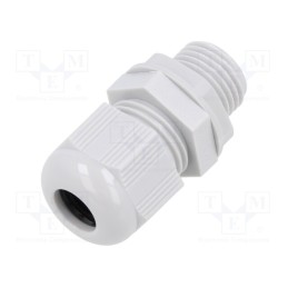 50 pcs : EP-SGL-M16-LGR-J - Cable gland, M16, 1.5, IP68, polyamide, light grey, Entrelec