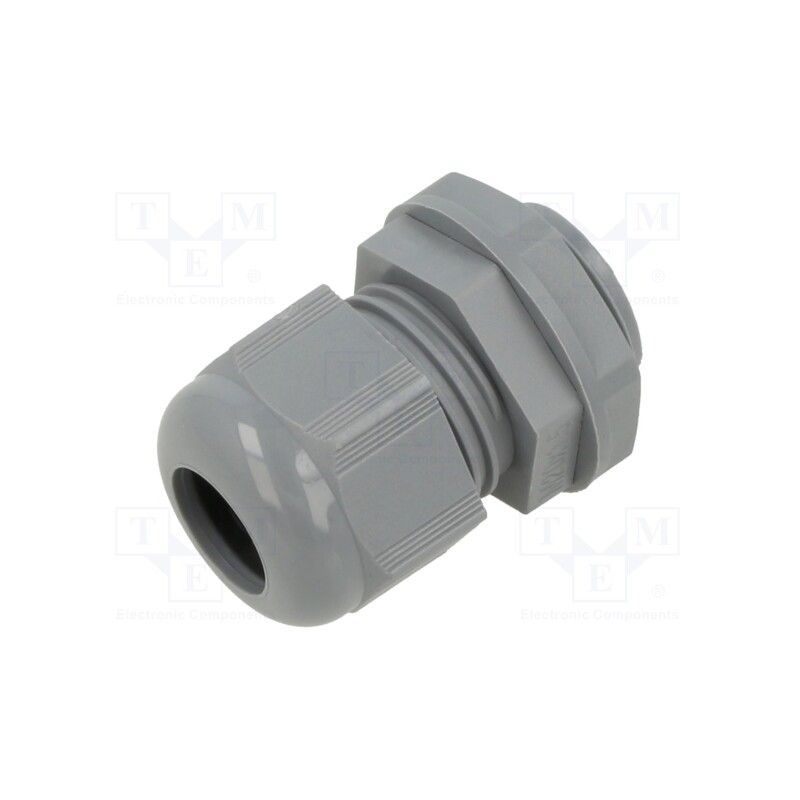 50 pcs : EP-SGL-M20-GR-C - Cable gland, M20, 1.5, IP68, polyamide, grey, Entrelec