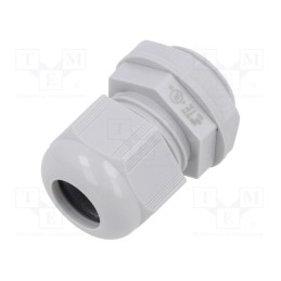 50 pcs : EP-SGL-M20-LGR-C - Cable gland, M20, 1.5, IP68, polyamide, light grey, Entrelec