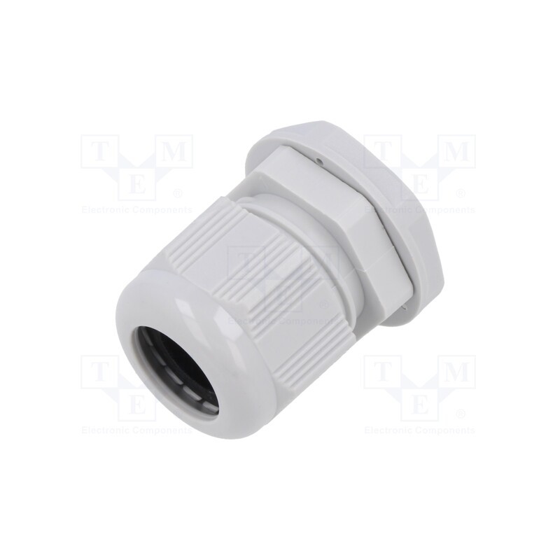 10 pcs : EP-SGL-M25-LGR-A - Cable gland, M25, 1.5, IP68, polyamide, light grey, Entrelec