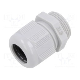 10 pcs : EP-SG-M25-LGR-A - Cable gland, without nut, M25, 1.5, IP68, polyamide, light grey