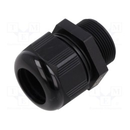 10 pcs : EP-SG-M32-BL-F - Cable gland, without nut,with long thread, M32, 1.5, IP68, black