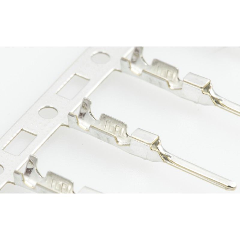 500 pcs - SWPT-001T-P025 JST JWPF Series Male Crimp Terminal, 26AWG Min, 22AWG Max