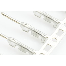 500 pcs - SWPT-001T-P025 JST JWPF Series Male Crimp Terminal, 26AWG Min, 22AWG Max