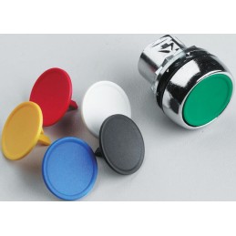 1 pcs - Allen Bradley 800F Series Clear Illuminated Alternate Push Button Head, 22mm Cutout, IP65