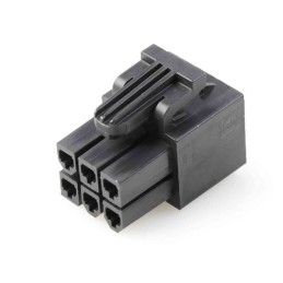 50 pcs - 1727081006 Molex, 172708 Male PCB Connector Housing, 4.2mm Pitch, 6 Way, 2 Row