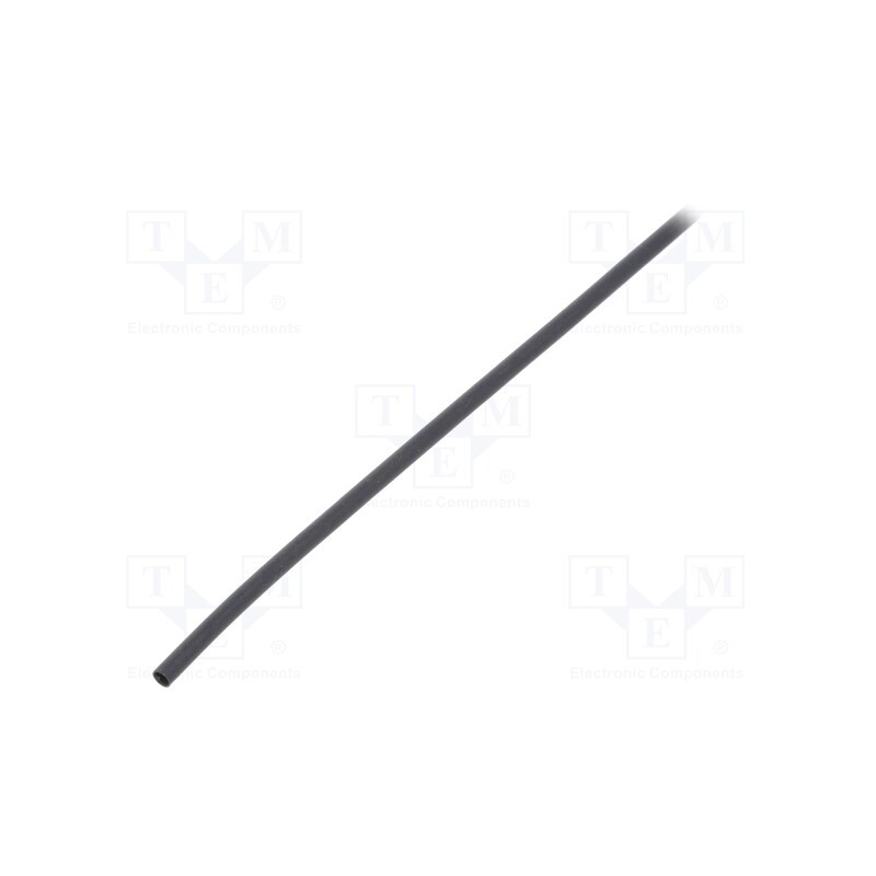 20 m : RNF-100-1/16-0-STK - Heat shrink sleeve, glueless,flexible, 2: 1, 1.6mm, L: 1.2m, black