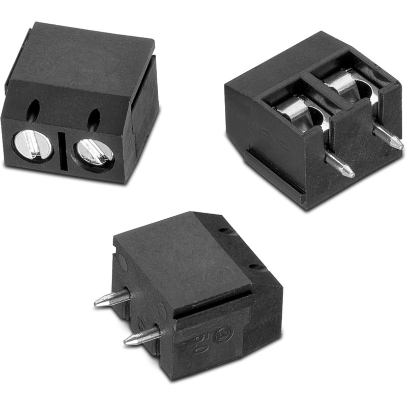 50 pcs - 691502710002 Wurth Elektronik 5027 Series PCB Terminal Block, 2-Contact, 5mm Pitch, PCB Mount, 1-Row, Solder Terminatio
