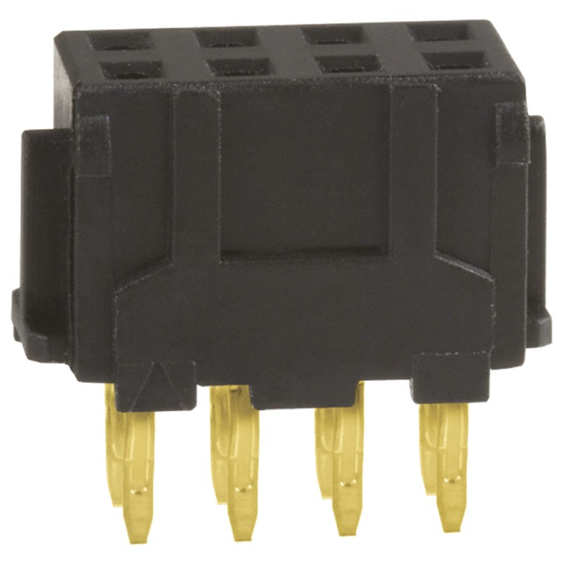 20 pcs - DF11-8DS-2DSA(06) Hirose DF11 Series Straight Through Hole Mount PCB Socket, 8-Contact, 2-Row, 2mm Pitch, Solder Termin