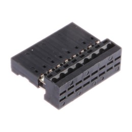 20 pcs - 661008151922 Stelvio Kontek 8-Way IDC Connector Socket for Cable Mount, 1-Row