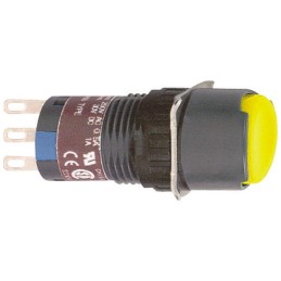 1 pcs - Schneider Electric Harmony XB6 Series Push Button, Panel Mount, 16mm Cutout, SPDT, IP65