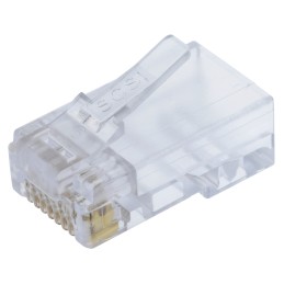50 pcs - 943-SP370808-M2 Bel-Stewart 943-SP Series Male RJ45 Connector, Cable Mount, Cat5