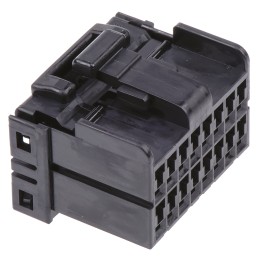 1 pcs - TE Connectivity, MULTILOCK 040 Male Connector Housing, 2.5mm Pitch, 16 Way, 2 Row