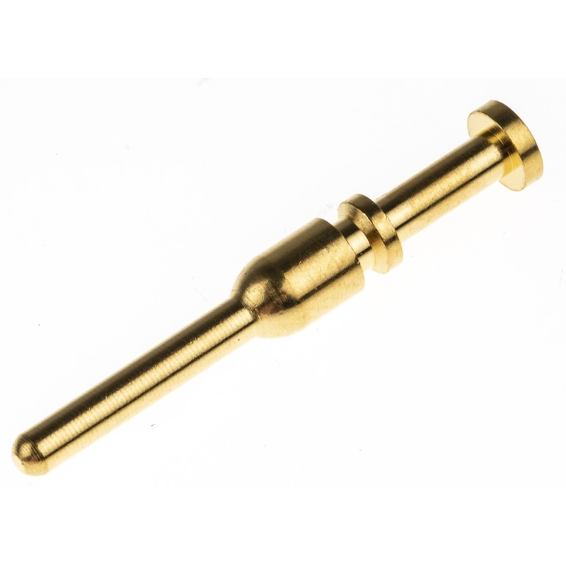 20 pcs - 1621579 Phoenix Contact Male Crimp Circular Connector Contact, Contact Size 2mm, Wire Size 0.25 - 1 mm²