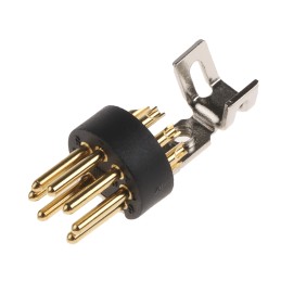 5 pcs - RS PRO 7 Pole Din Plug, Male, Cable Mount