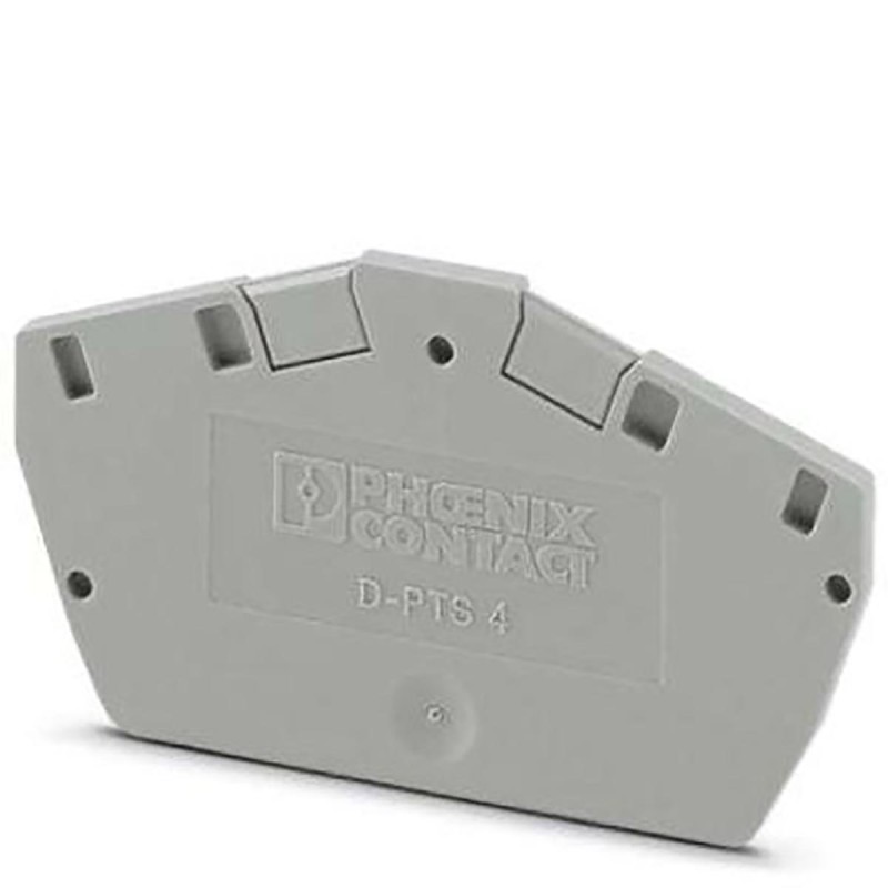 50 pcs - 3213600 Phoenix Contact D - PTS 4 Series End Cover