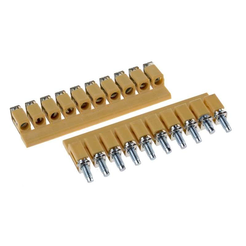 5 pcs - RS PRO Jumper Bar for Use with DIN Rail Terminal Blocks