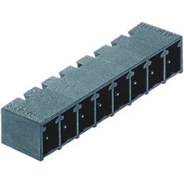 20 pcs - 1862490000 Weidmuller 3.81mm Pitch 4 Way Right Angle Pluggable Terminal Block, Header, Through Hole, Solder Termination