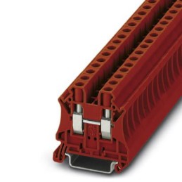 20 pcs - 3045185 Phoenix Contact UT 6 RD Series Red Feed Through Terminal Block, Single-Level, Screw Termination