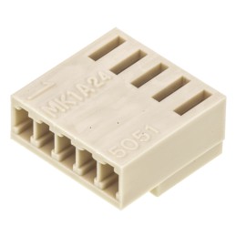 50 pcs - 22-01-1052 Molex, KK Female Connector Housing, 2.5mm Pitch, 5 Way, 1 Row