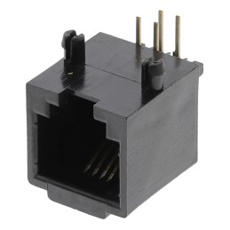 20 pcs - TM5RU1-64(50) Hirose TM Series Female RJ11 Connector, Through Hole, UTP Shield