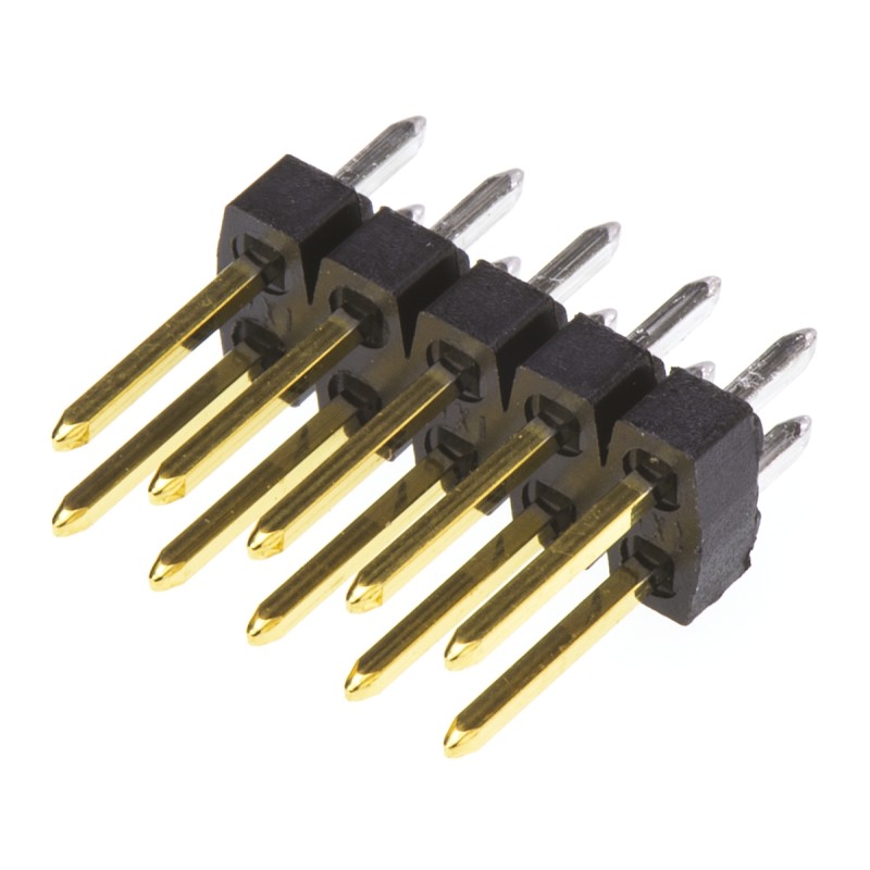 20 pcs - 90131-0765 Molex C-Grid III Series Straight Through Hole Pin Header, 10 Contact(s), 2.54mm Pitch, 2 Row(s), Unshrouded