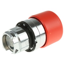 1 pcs - Schneider Electric Harmony XB4 Series Red Momentary Push Button Head, 22mm Cutout, IP66, IP69K