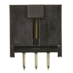 20 pcs - 90136-1203 Molex C-Grid III Series Straight Through Hole PCB Header, 3 Contact(s), 2.54mm Pitch, 1 Row(s), Shrouded