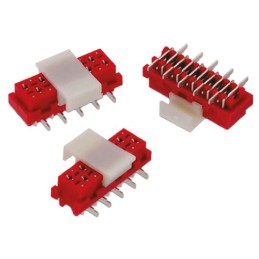 20 pcs - 690367281276 Wurth Elektronik 6903 Series Right Angle Surface Mount PCB Socket, 12-Contact, 2-Row, 1.27mm Pitch, Solder