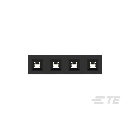 50 pcs - 2314878-4 TE Connectivity AMPMODU Series Straight Through Hole Mount PCB Socket, 4-Contact, 1-Row, 2mm Pitch, Solder Te