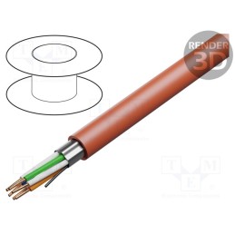 20 m : 0382 003 23 - Wire: control cable, YnTKSYekw, 3x2x0.8mm, Insulation: PVC, 0.5mm2
