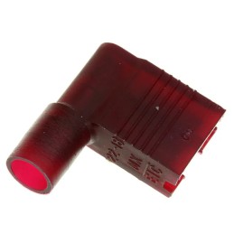 50 pcs - 190060001 Molex 19006 Red Insulated Female Spade Connector, Flag Terminal, 6.35 x 0.81mm Tab Size