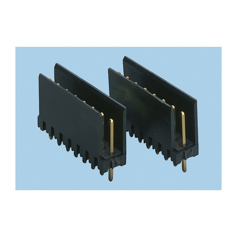 50 pcs - 66101211622 Stelvio Kontek 475 Series Straight Through Hole PCB Header, 12 Contact(s), 2.54mm Pitch, 1 Row(s), Shrouded
