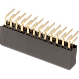 20 pcs - 613020243121 Wurth Elektronik WR-PHD Series Right Angle Through Hole Mount PCB Socket, 20-Contact, 2-Row, 2.54mm Pitch,