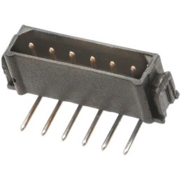 1 pcs - HARWIN Datamate L-Tek Series Right Angle Through Hole PCB Header, 4 Contact(s), 2.0mm Pitch, 1 Row(s), Shrouded