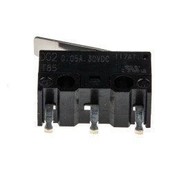 1 pcs - ZF Hinge Lever Micro Switch, PCB Terminal, 50 mA @ 30 V dc, SPDT