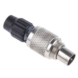 1 pcs - binder Circular Connector, 2 Contacts, Cable Mount, M9 Connector, Plug, Male, IP40, 711 Series