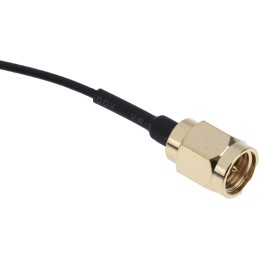 1 pcs - RS PRO Male SMA to Female SMA Coaxial Cable, 150mm, RF Coaxial, Terminated