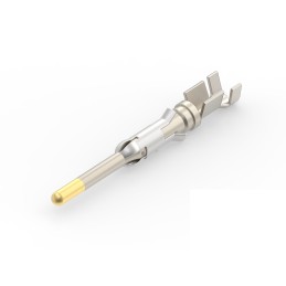 1 pcs - TE Connectivity Type III+ Series Male Crimp Terminal, 18AWG Min, 16AWG Max