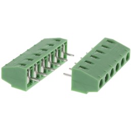 5 pcs - Phoenix Contact MKDS 1/ 6-3.81 Series PCB Terminal Block, 3.81mm Pitch, Through Hole Mount, Solder Termination