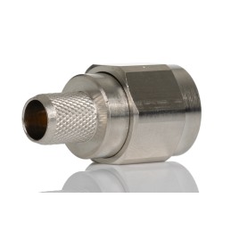 1 pcs - RS PRO, Plug Cable Mount N Connector, 50Ω, Crimp Termination, Straight Body