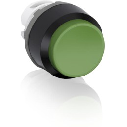 1 pcs - ABB MP3 Series Green Momentary Push Button, 22mm Cutout