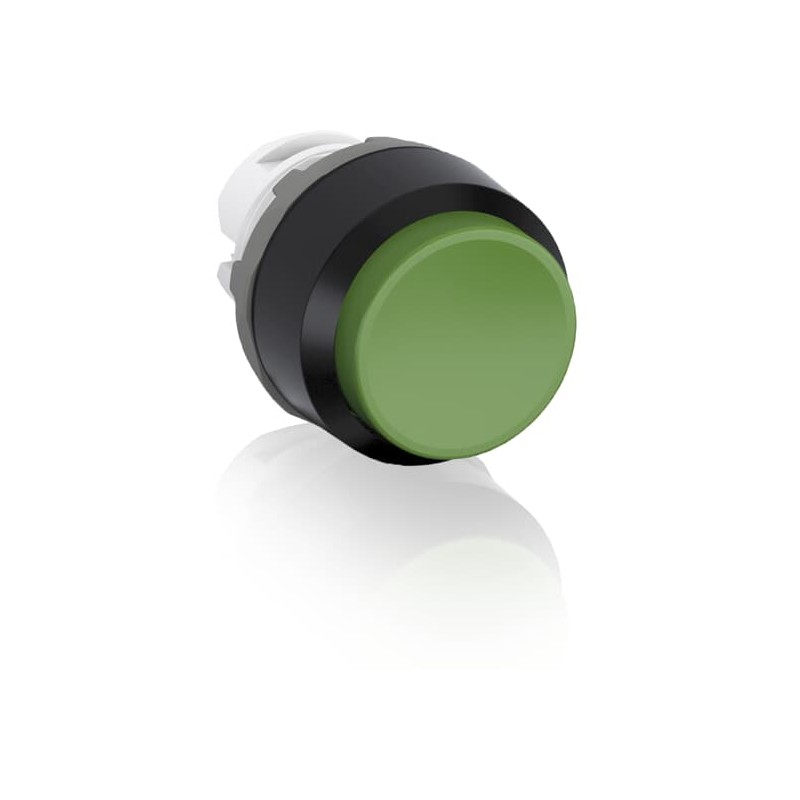 1 pcs - ABB MP3 Series Green Momentary Push Button, 22mm Cutout