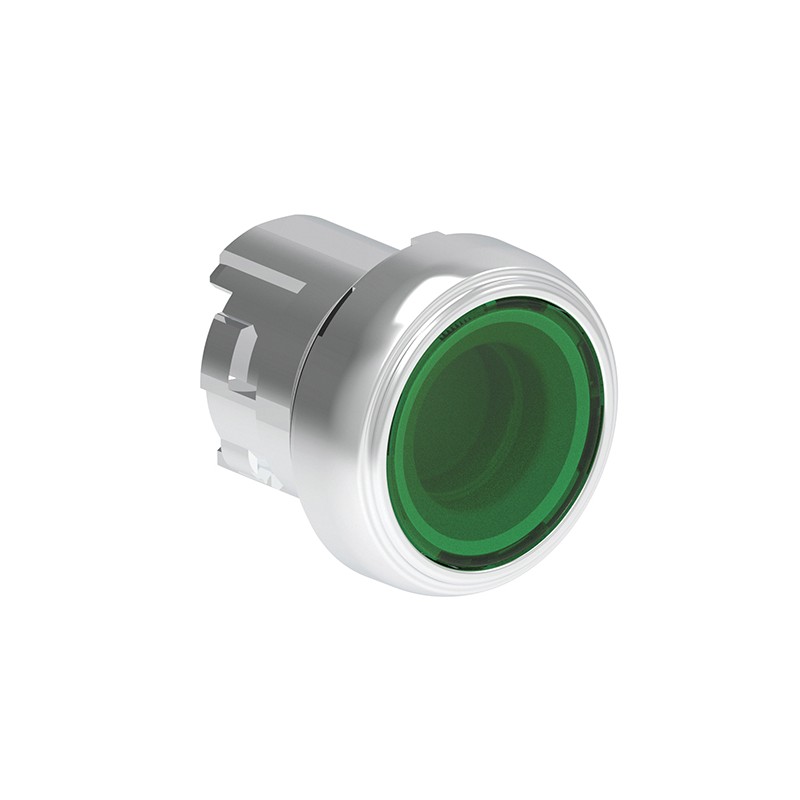 1 pcs - Lovato LPSBL10 Series Green Momentary Push Button, 22mm Cutout