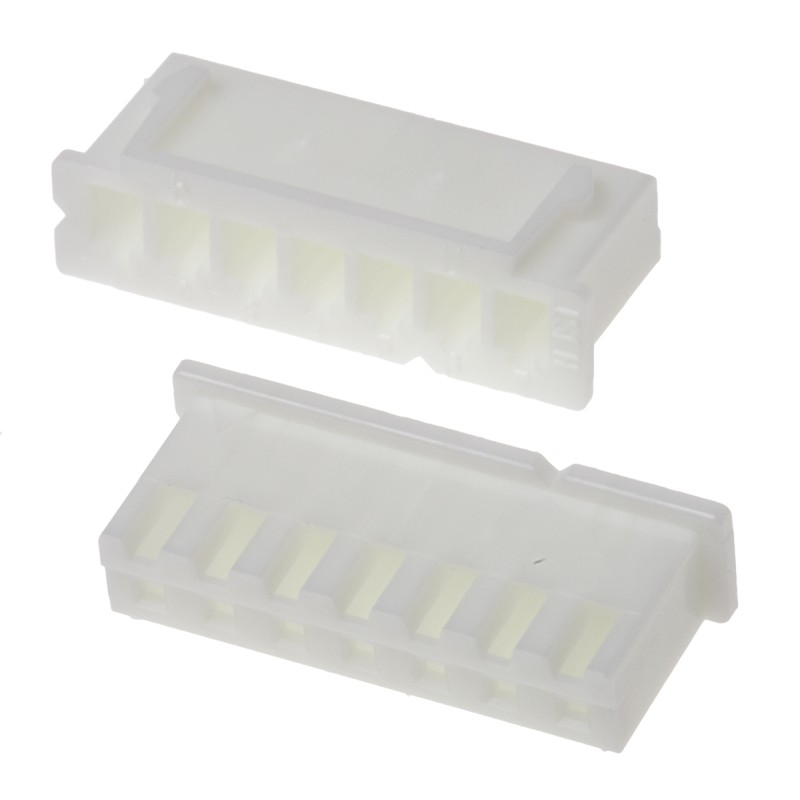 50 pcs - XHP-7 JST, XHP Female Connector Housing, 2.5mm Pitch, 7 Way, 1 Row