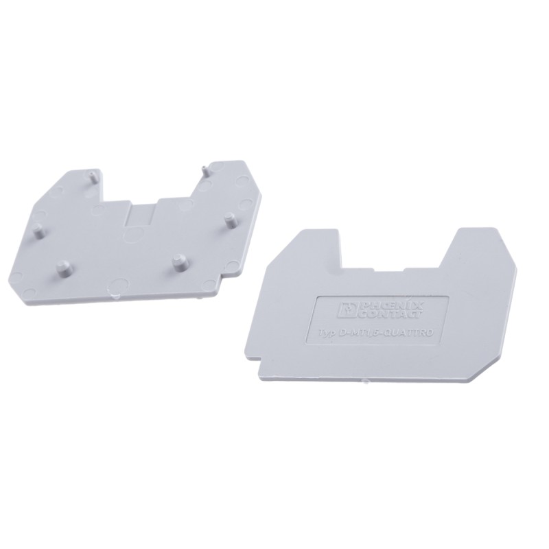 5 pcs - Phoenix Contact D-MT Series End Cover for Use with DIN Rail Terminal Blocks
