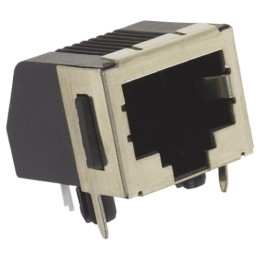 1 pcs - TE Connectivity 5556591 Series Female RJ45 Connector, PCB Mount, Cat3