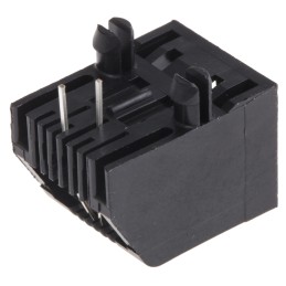 1 pcs - TE Connectivity 5555165 Series Female RJ11 Connector, Through Hole, Cat3, UTP Shield