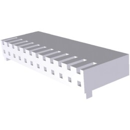 50 pcs - 770849-3 TE Connectivity, SL-156 Female Connector Housing, 3.96mm Pitch, 3 Way, 1 Row